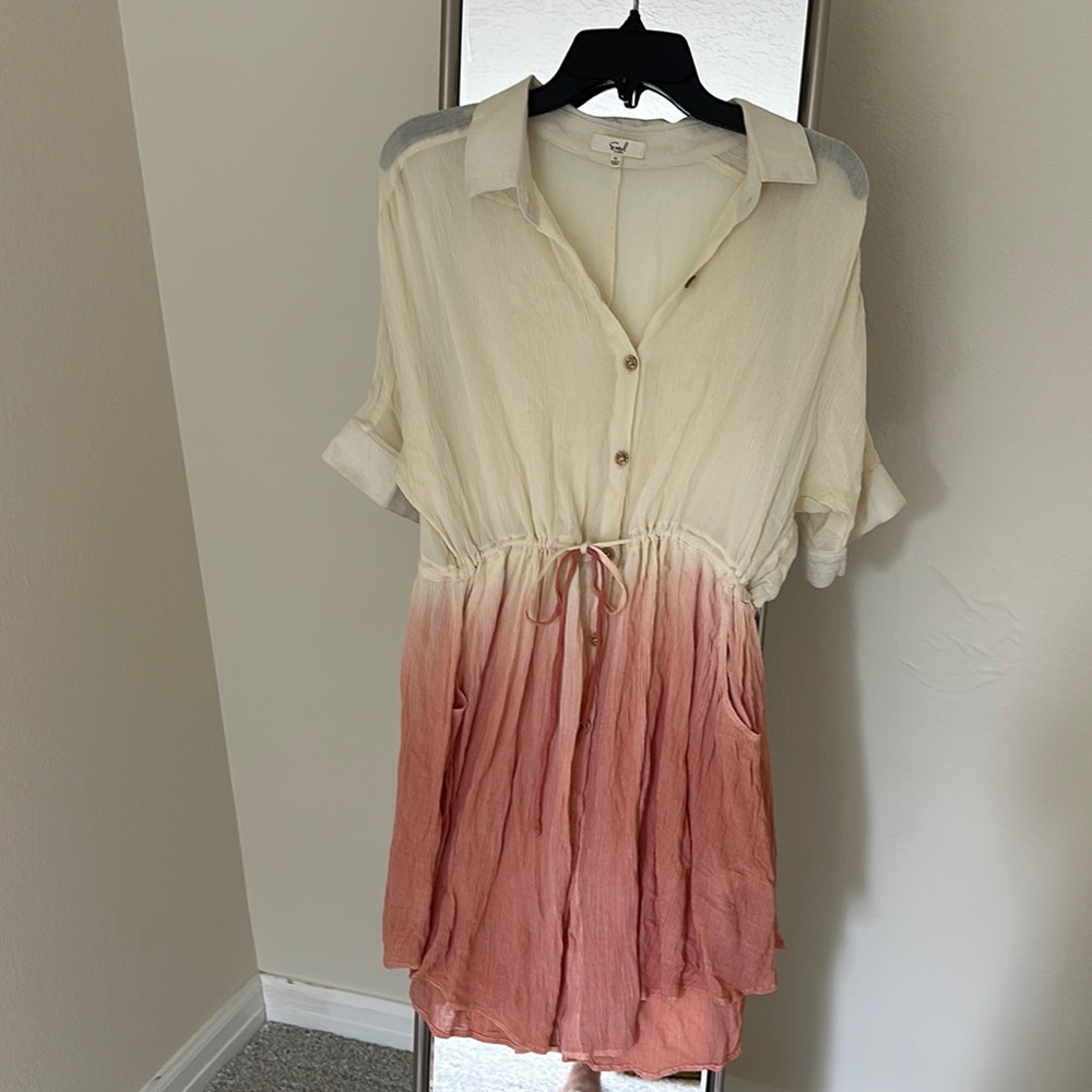 BUTTON UP DRESS